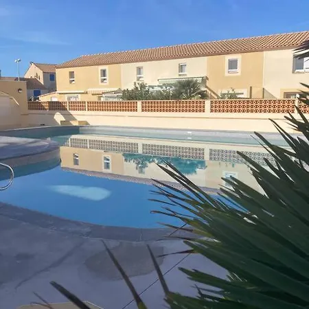 Tropical Duplex : Bord De Mer + Piscine Frontignan Exterior photo