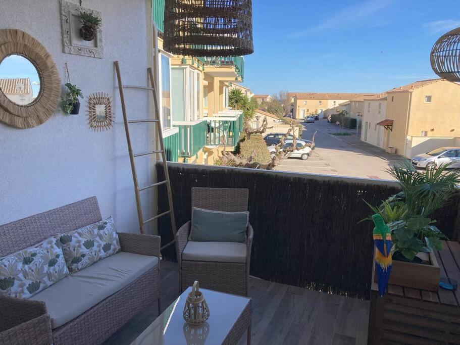 Apartment Tropical Duplex : Bord De + Piscine Frontignan